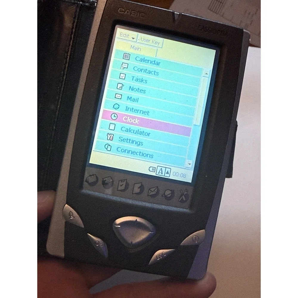 Casio BE-300 Pocket Manager Works Good , No Power Cable